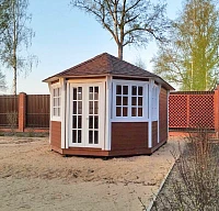 Застекленная беседка Патио