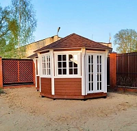 Застекленная беседка Патио