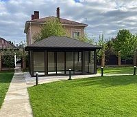 Застекленная беседка Аннэт 4,28х5,85