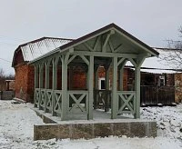 Прямоугольная беседка ТЕХАС