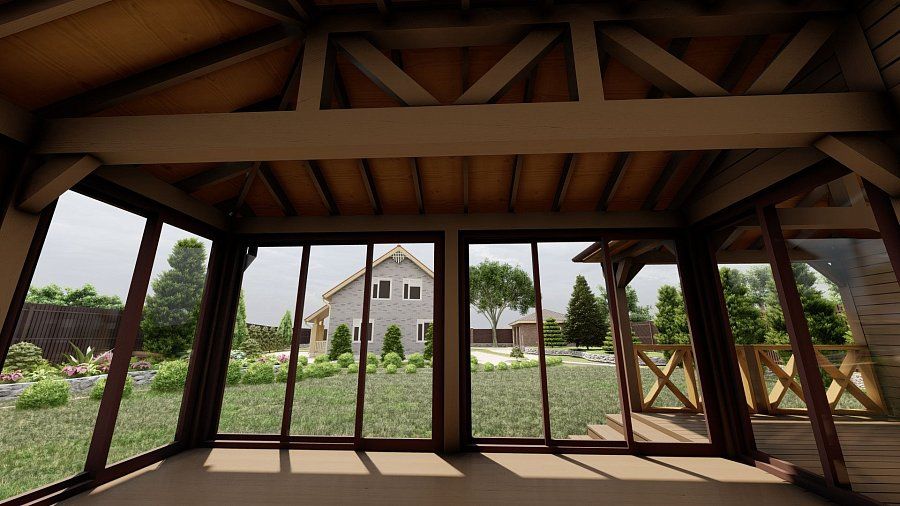 Угловая беседка ГРЕЙС