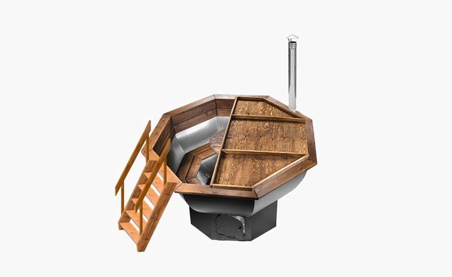 Банный чан Infinity 180 Zinc