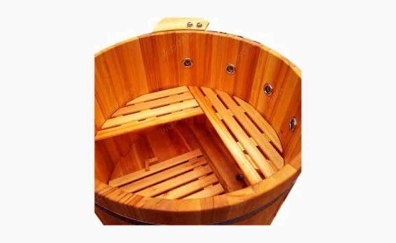 Купель овальная из кедра h120 / 78*120 / 4 см