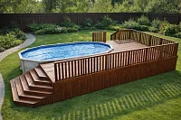 Терраса для бассейна Плэжа