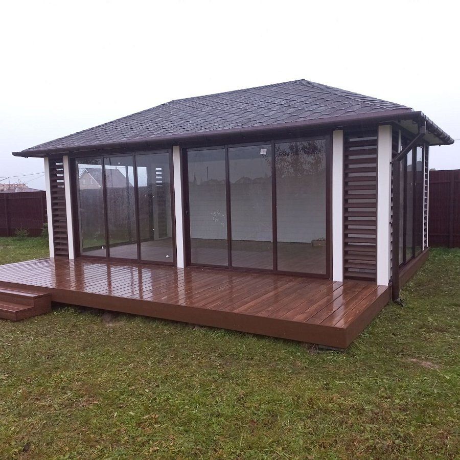 Застекленная беседка БАЛТИКА