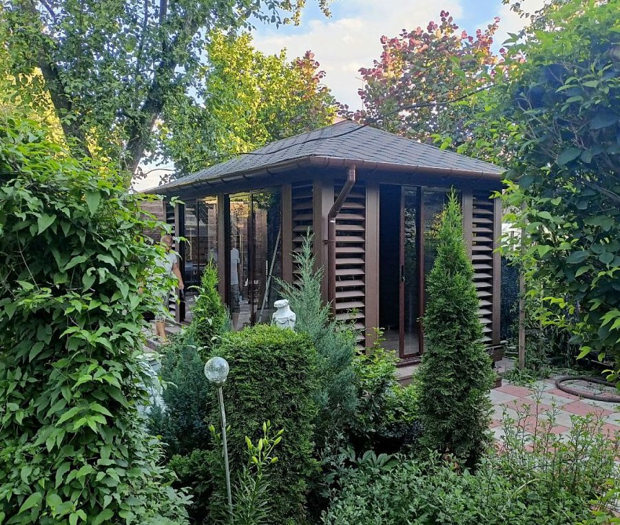 Закрытая беседка Балтика 3х5