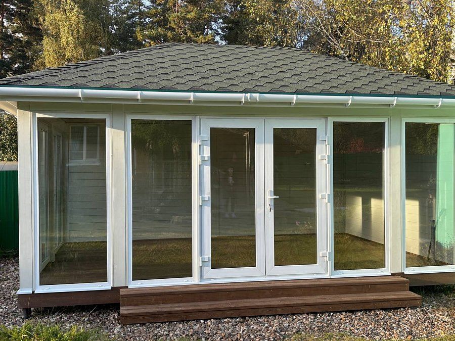 Застекленная беседка Аннэт 4х6 Лайт