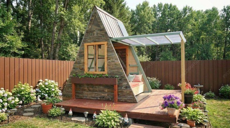 Беседка с кроватью Дерби