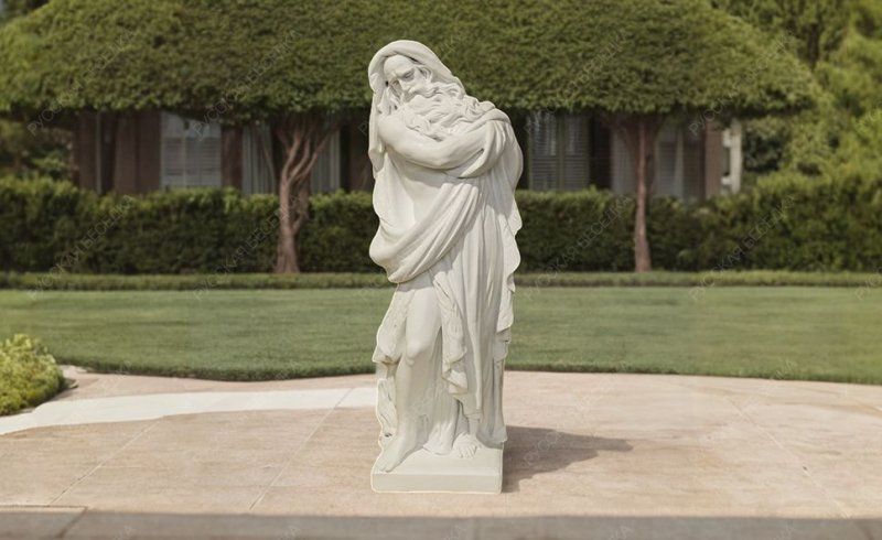 Скульптура Посейдона (белый)