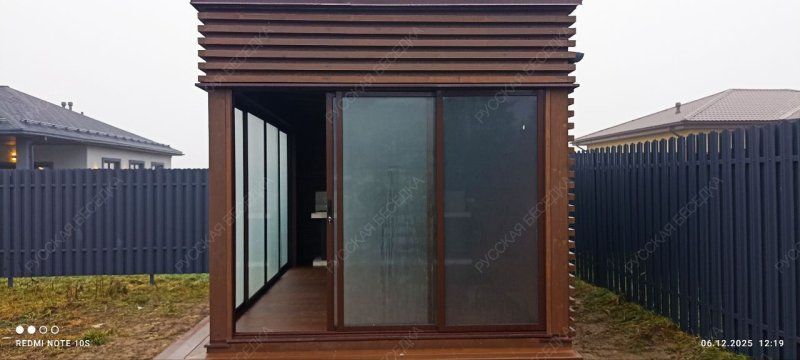 Застекленная беседка ГИХОН