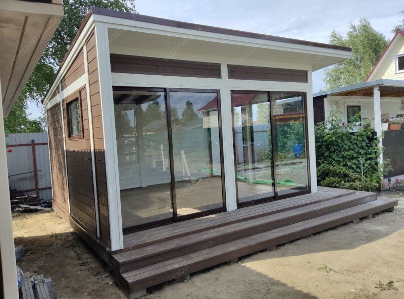 Застекленная беседка МОНПЕЛЬЕ